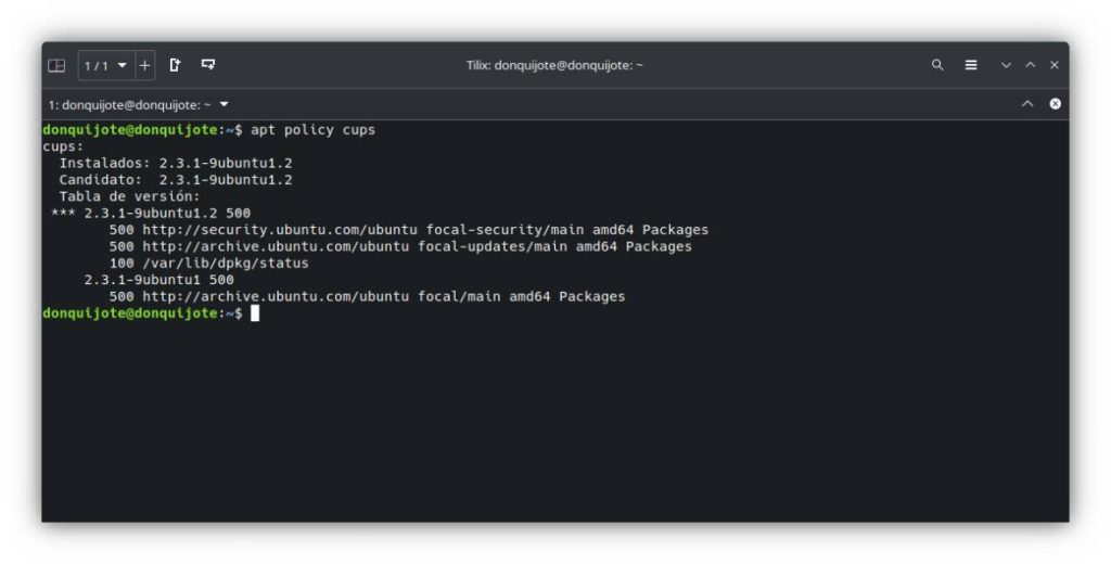 Tutorial instalacion impresora de tickets en Linux paso 1
