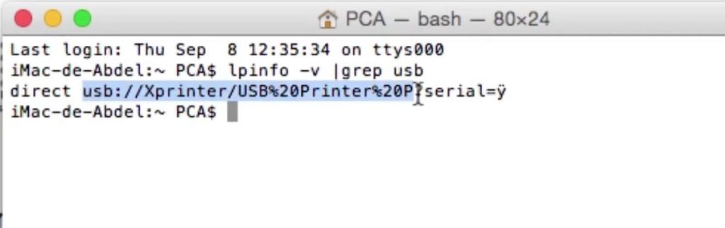 instalacion de impresora de tickets en macos paso12