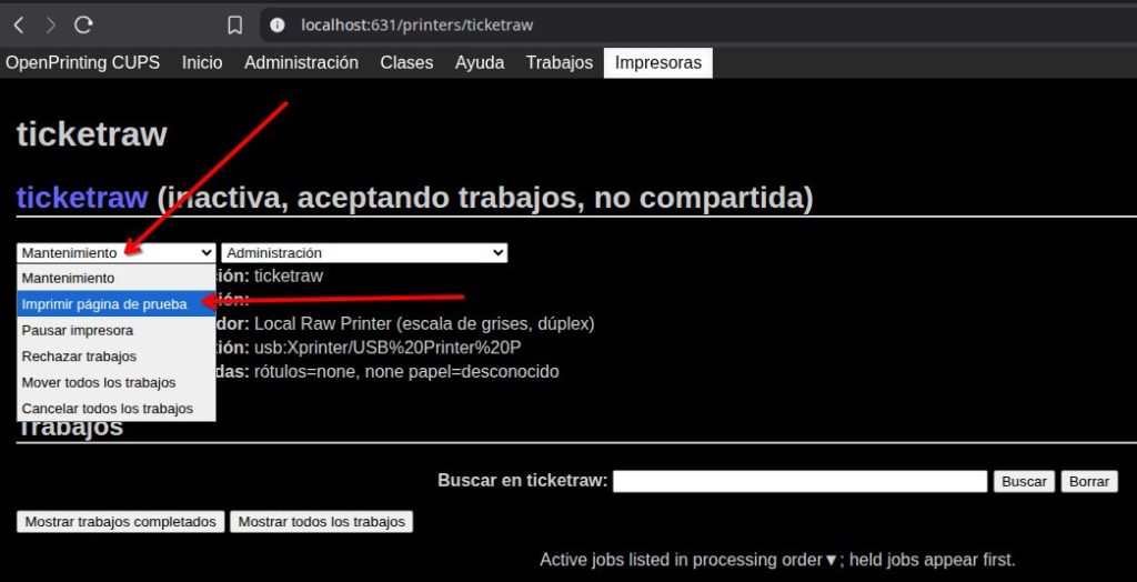 instalacion de impresora de tickets en macos paso17