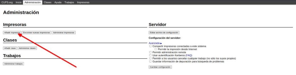 Tutorial instalacion impresora de tickets en Linux paso 5