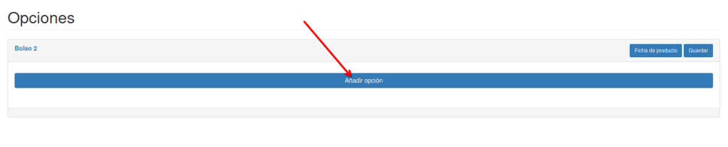 crear tallas y colores remero tpv PASO 2