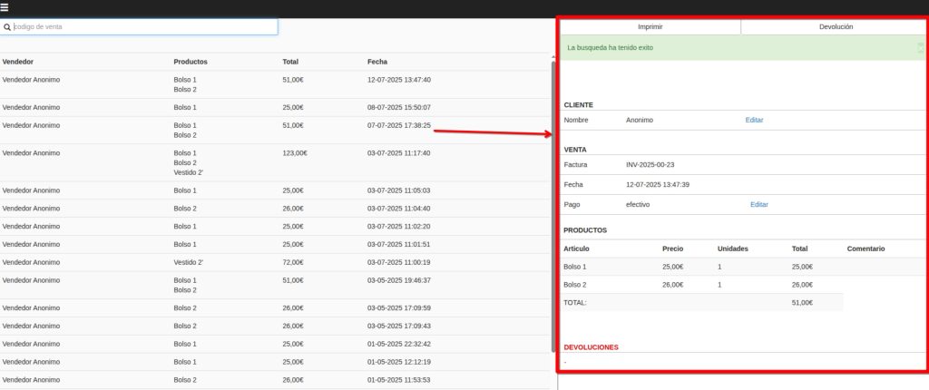 como hacer devolucion paso 3