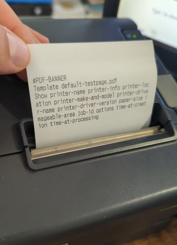 solución a mi impresora de tickets no funciona linux 9