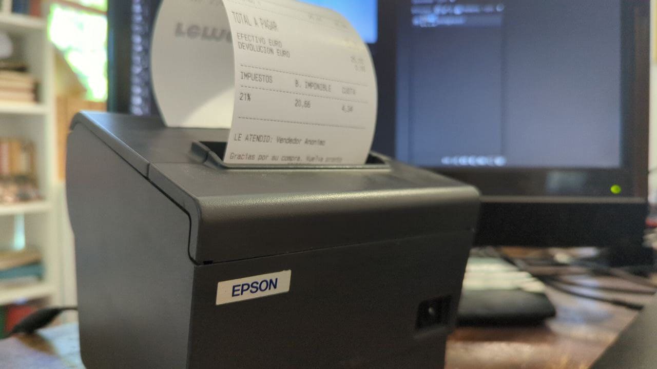 Mi impresora térmica de tickets no funciona