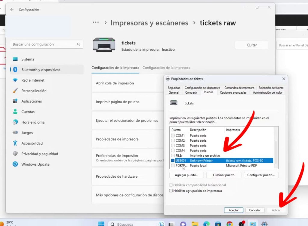 instalacion de impresora de tickets paso 17