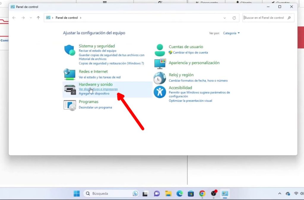 instalacion de impresora de tickets paso 2