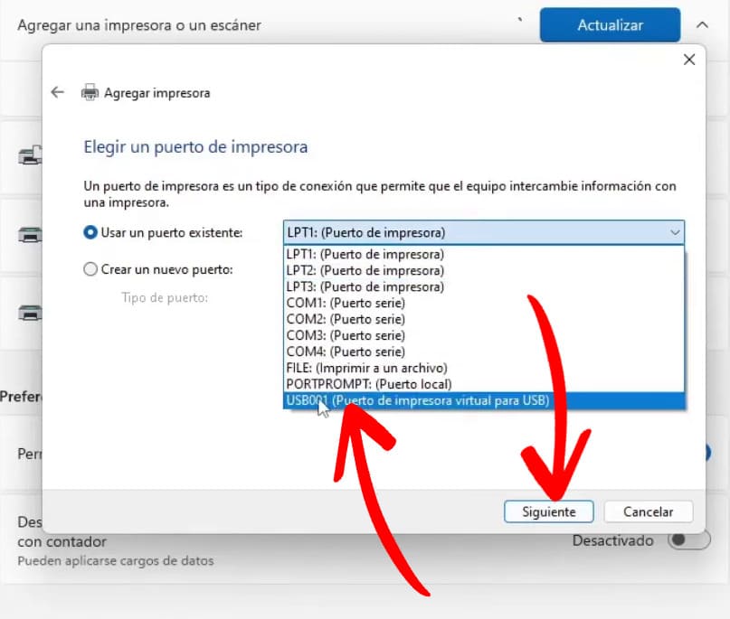 instalacion de impresora de tickets paso 7
