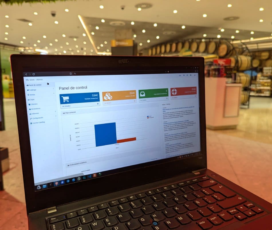 Gestiona tienda online y tpv desde un panel de control