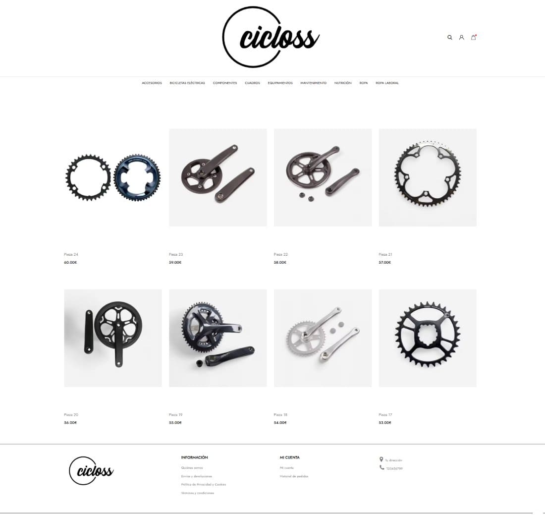 tienda online tpv tiendas de bicicletas