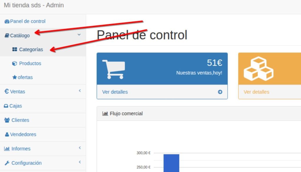 crear categoria