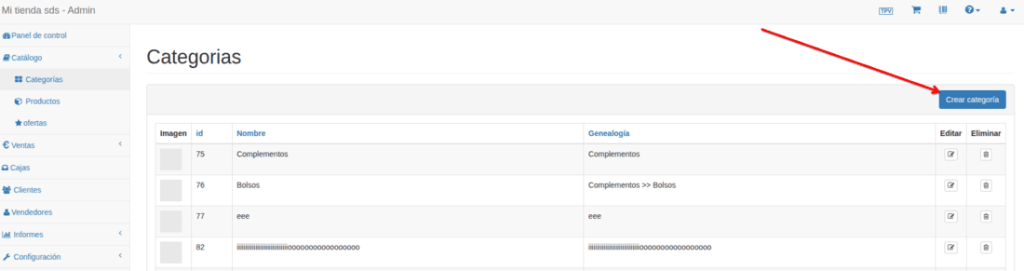 crear categoria parte 2