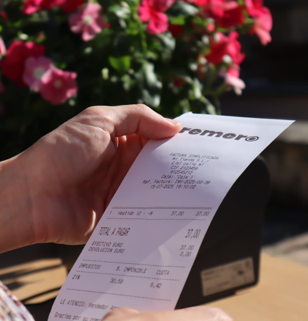 Personaliza el ticket de venta